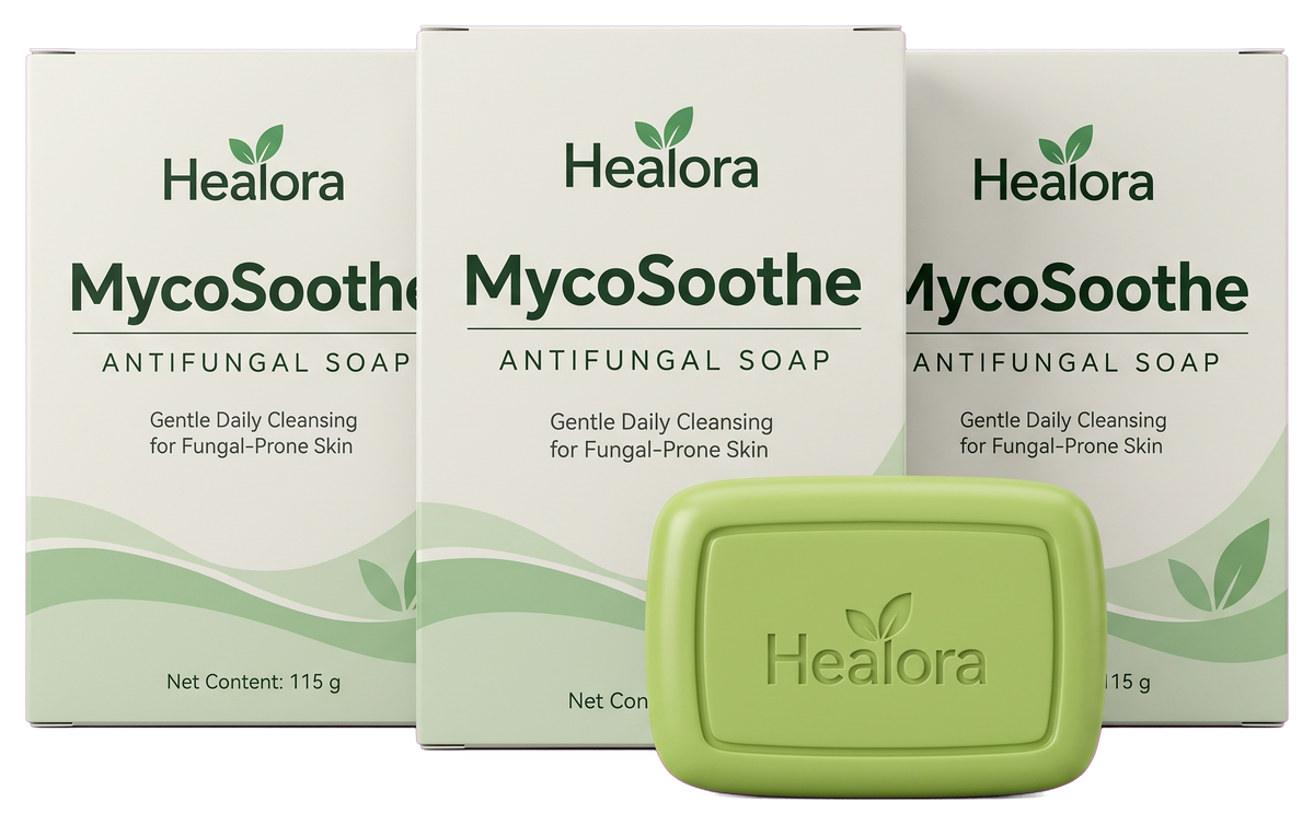 3x Healora MycoSoothe Antifungal Soap