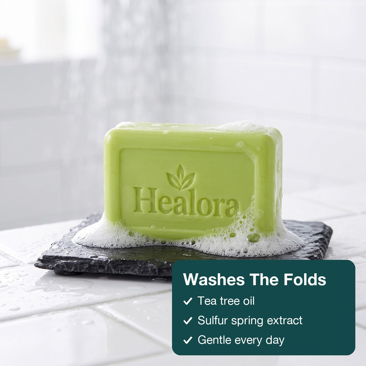 2x Healora MycoSoothe Antifungal Soap