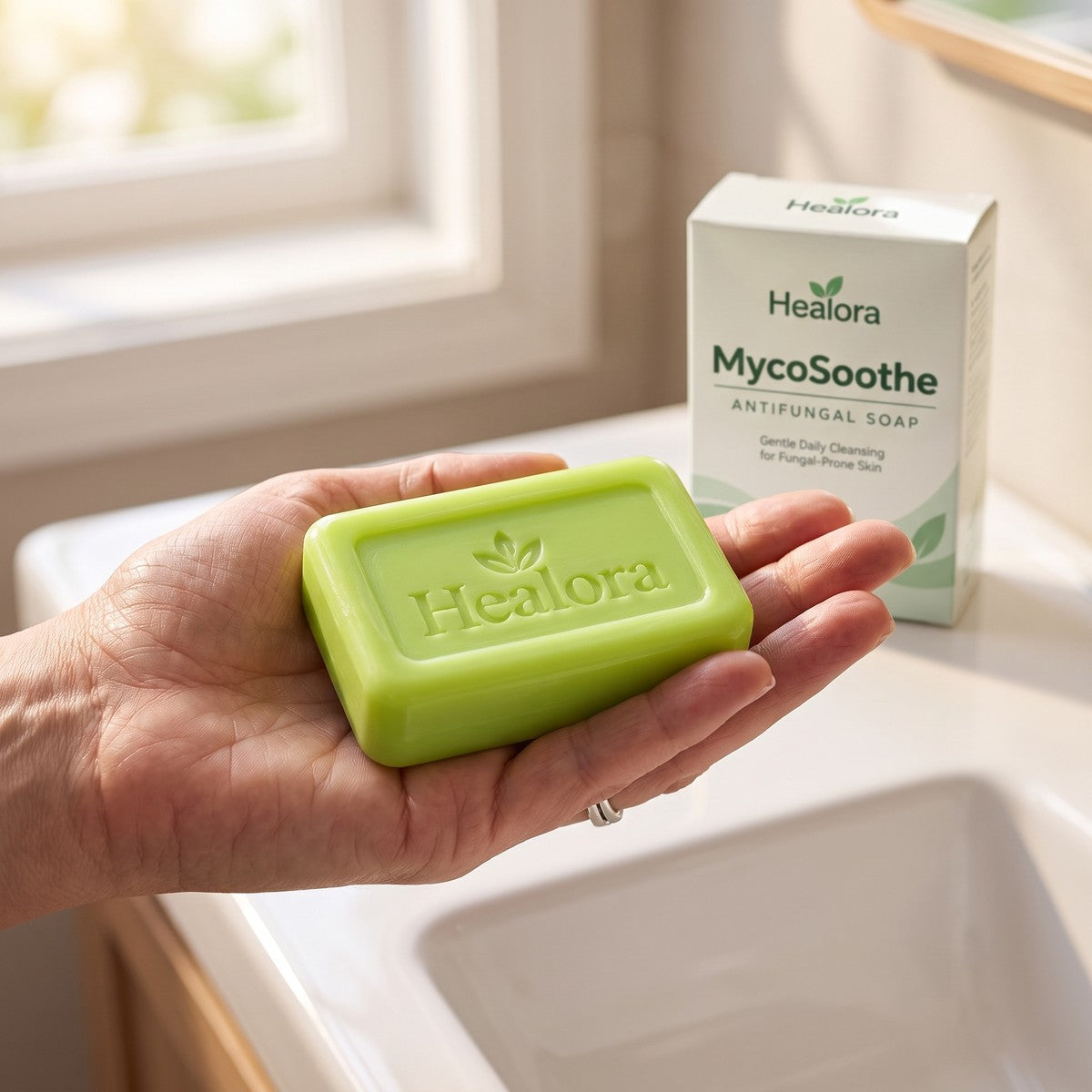2x Healora MycoSoothe Antifungal Soap