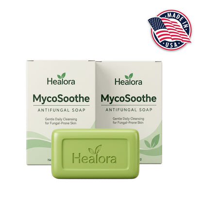 2x Healora MycoSoothe Antifungal Soap