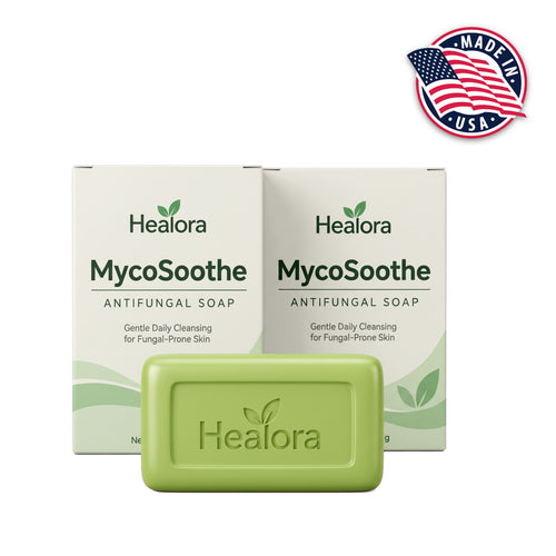 2x Healora MycoSoothe Antifungal Soap