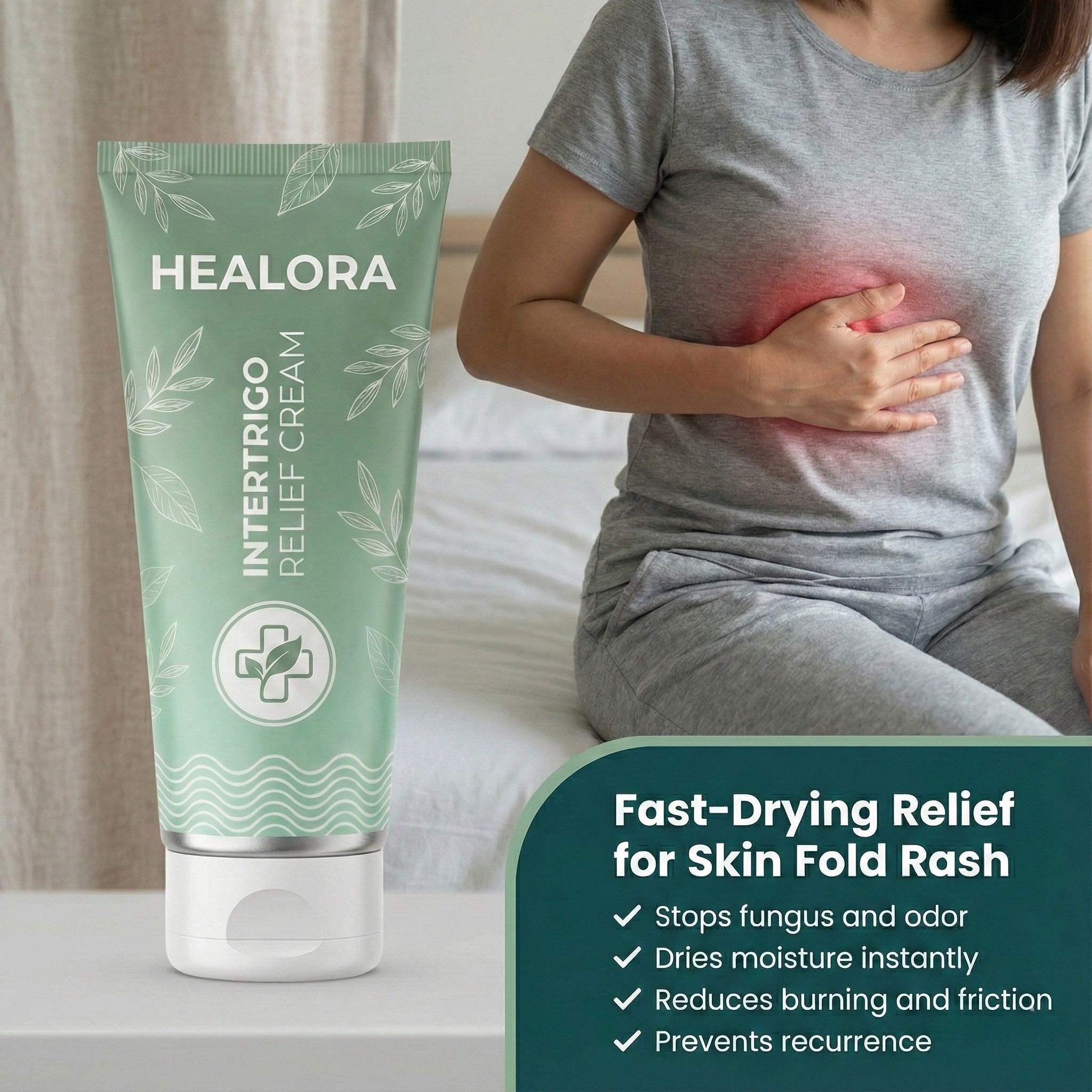 Intertrigo Relief Cream – Healora™