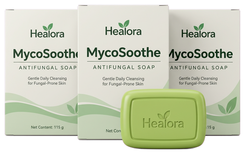 3x Healora MycoSoothe Antifungal Soap