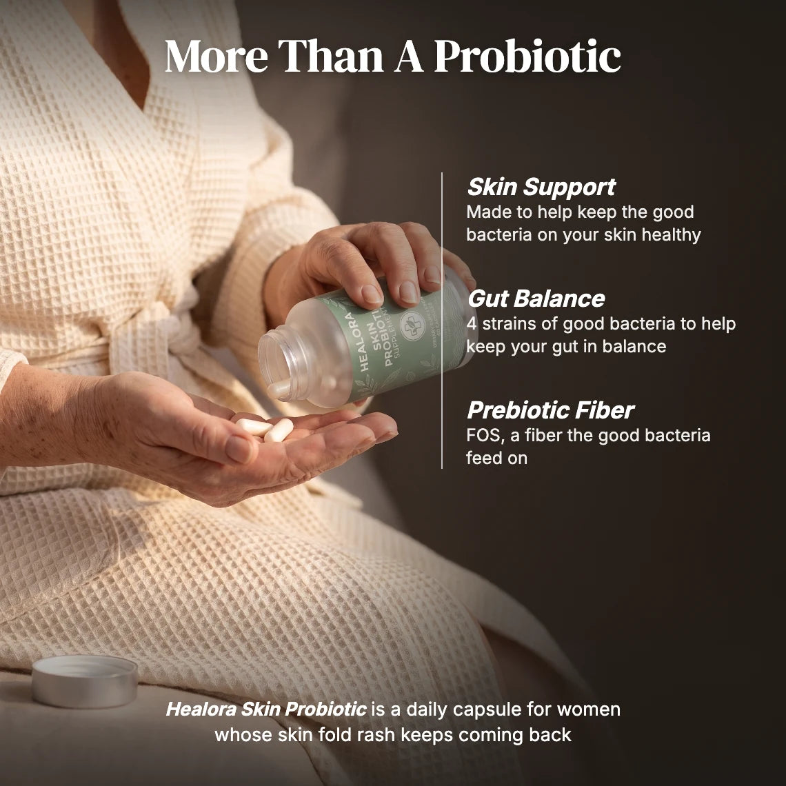 Healora Skin Probiotic Supplement