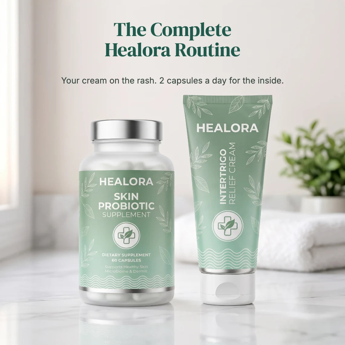 Healora Skin Probiotic Supplement